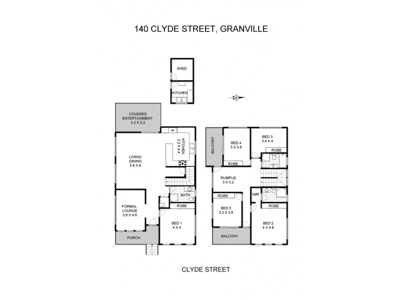 140 Clyde Street, Granville NSW 2142 Floorplan