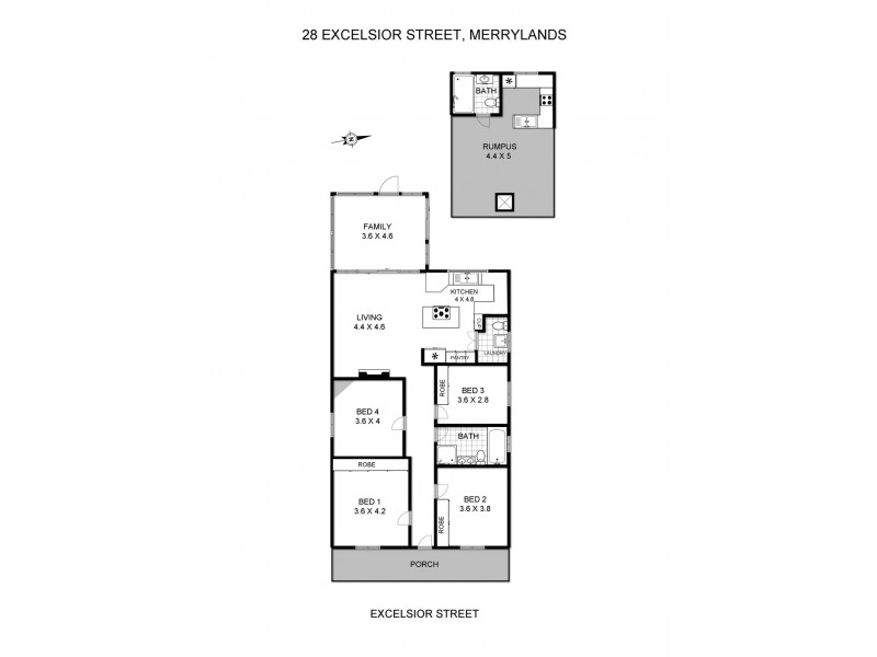 28 Excelsior Street, Merrylands NSW 2160 Floorplan