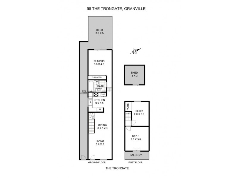 98 The Trongate, Granville NSW 2142 Floorplan