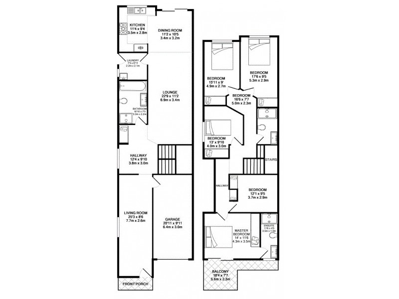 28 Salisbury Road, Guildford NSW 2161 Floorplan