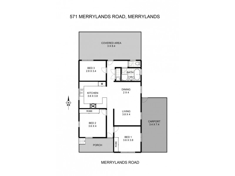 571 Merrylands Road, Merrylands NSW 2160 Floorplan