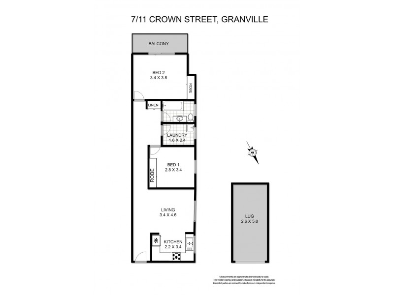 7/11-13 Crown Street, Granville NSW 2142 Floorplan