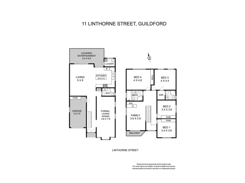 11 Linthorne Street, Guildford NSW 2161 Floorplan