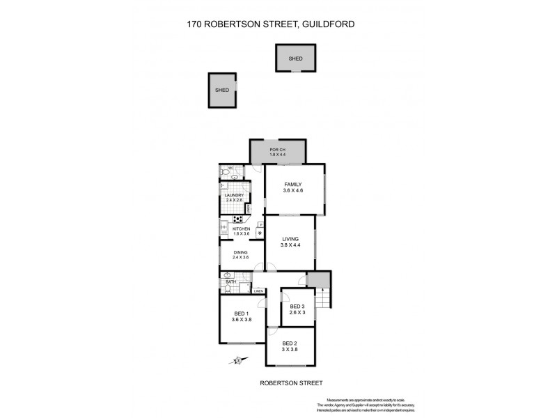 170 Robertson Street, Guildford NSW 2161 Floorplan