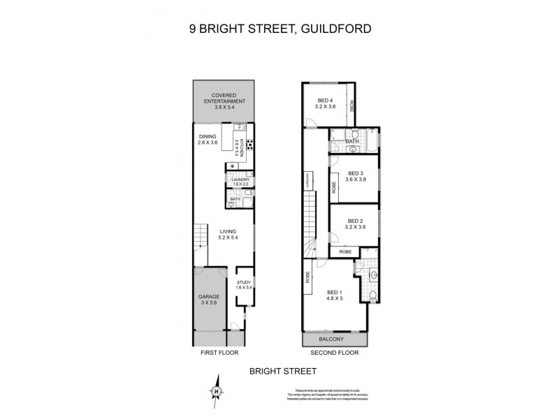 9 Bright Street, Guildford NSW 2161 Floorplan
