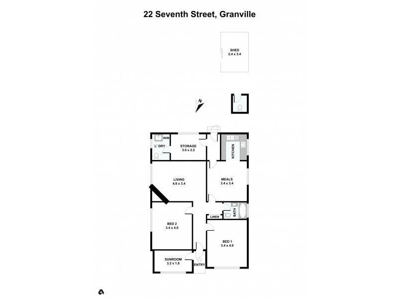 22 Seventh Street, Granville NSW 2142 Floorplan