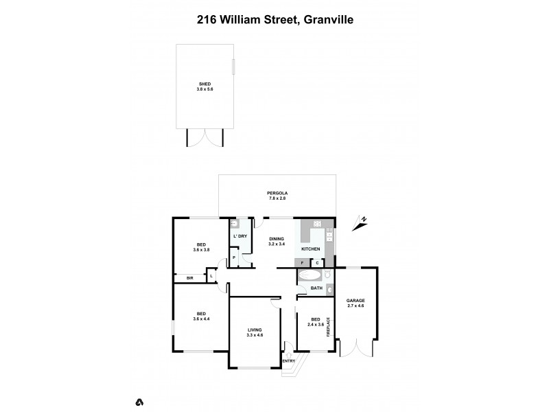 216 William Street, Granville NSW 2142 Floorplan