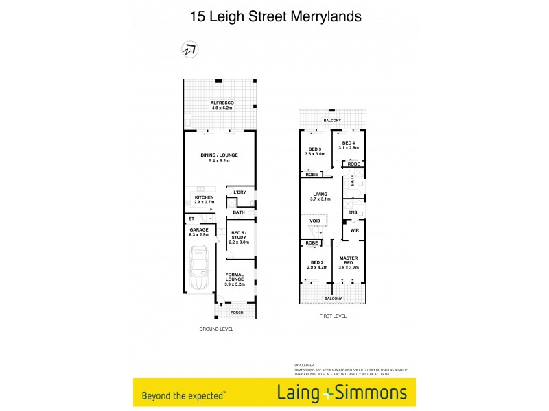 15 Leigh Street, Merrylands NSW 2160 Floorplan
