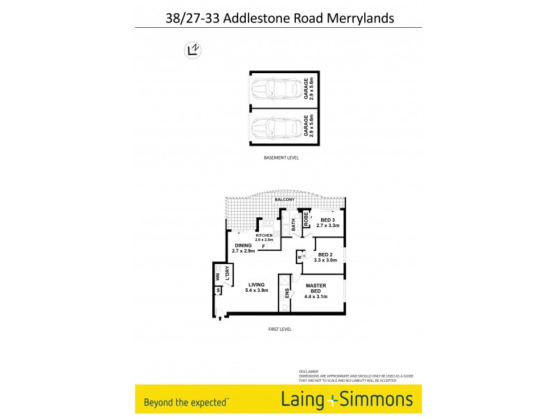 38/27-33 Addlestone Road, Merrylands NSW 2160 Floorplan