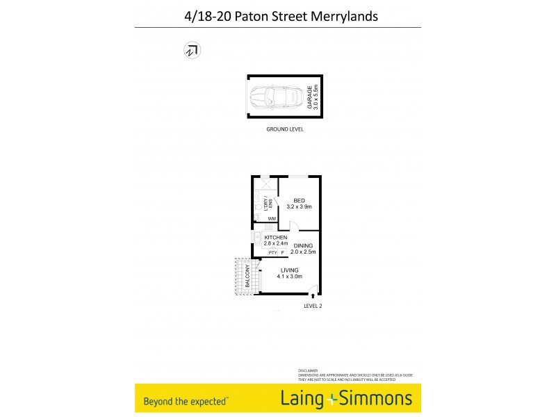 4/18-20 Paton Street, Merrylands NSW 2160 Floorplan
