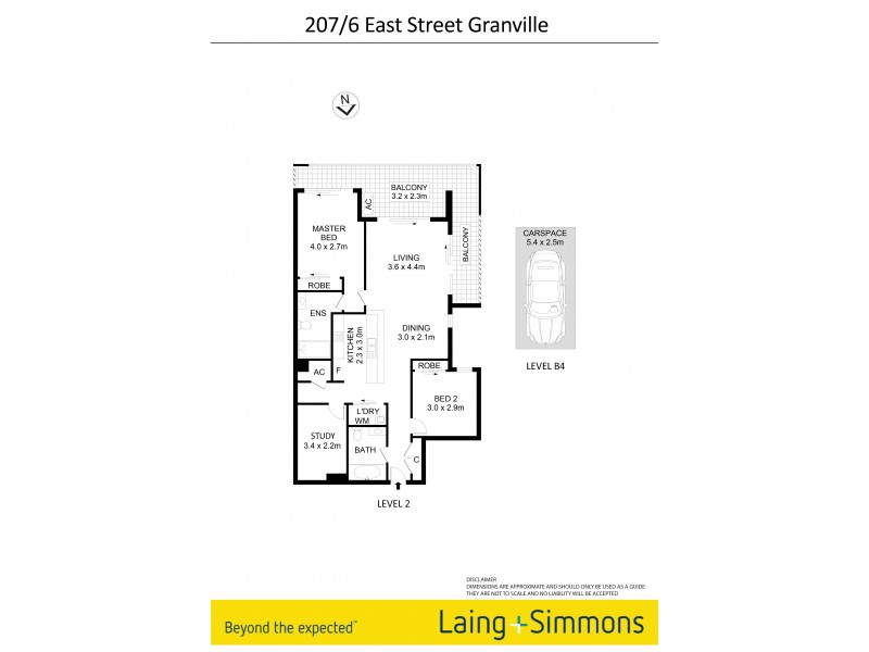 207/6 East Street, Granville NSW 2142 Floorplan