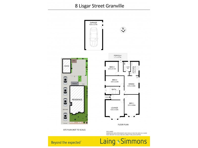 8 Lisgar Street, Granville NSW 2142 Floorplan