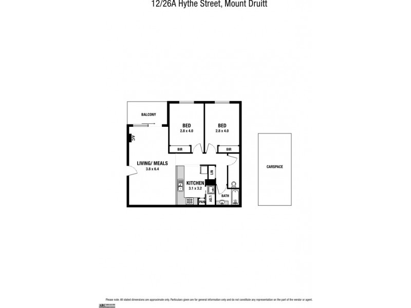 12/26A Hythe Street, Mount Druitt NSW 2770 Floorplan