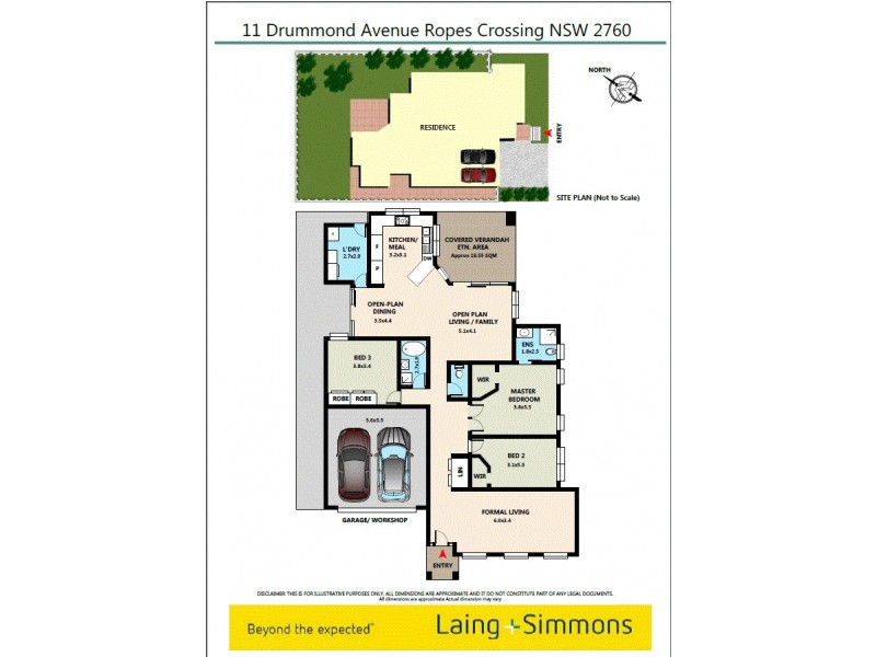 11 Drummond Avenue, Ropes Crossing NSW 2760 Floorplan