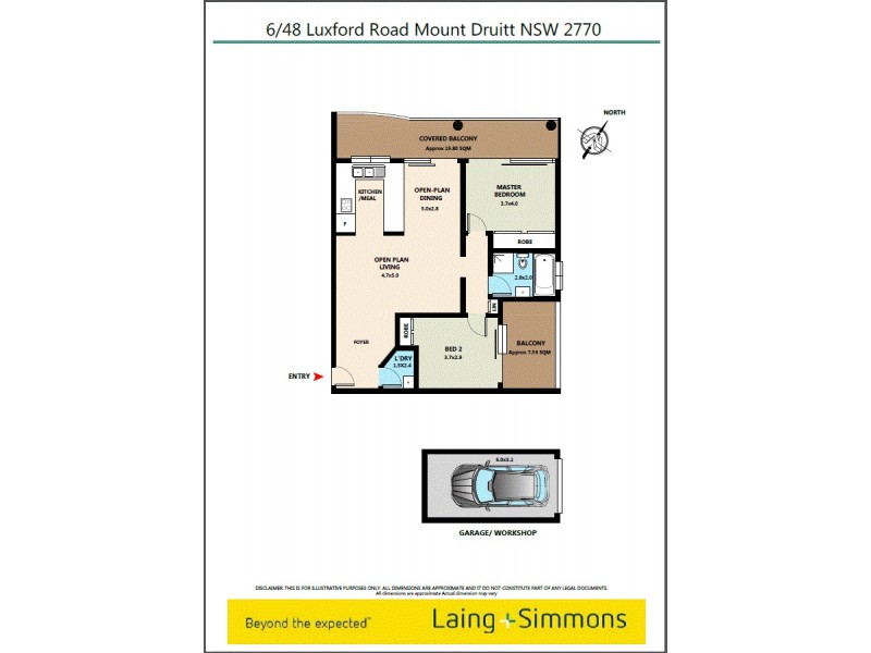 6/48 Luxford Road, Mount Druitt NSW 2770 Floorplan