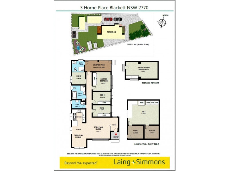 3 Horne Place, Blackett NSW 2770 Floorplan