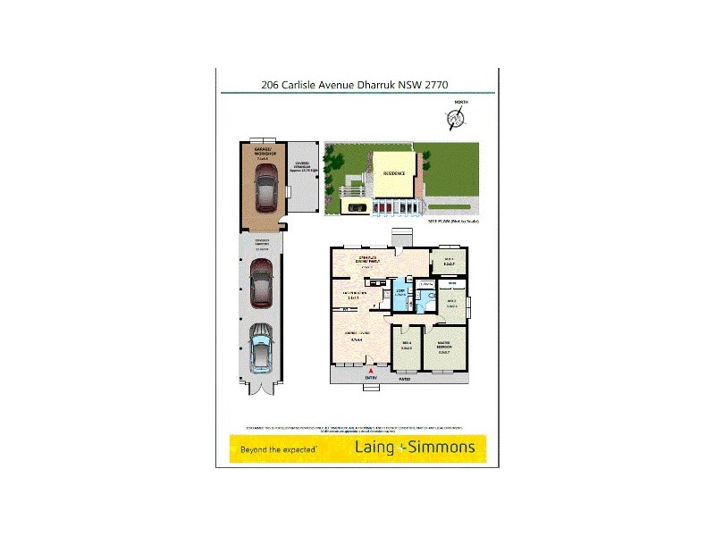 206  Carlisle Avenue, Dharruk NSW 2770 Floorplan