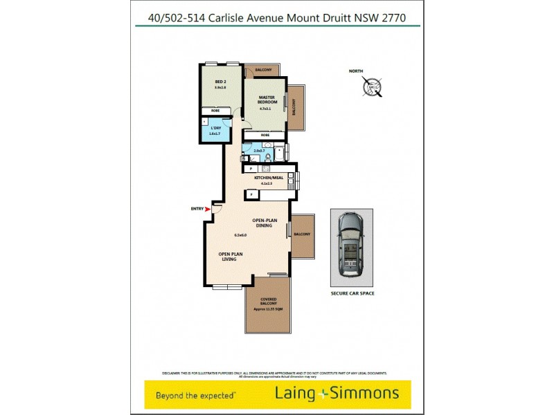 40/502-514  Carlisle Avenue, Mount Druitt NSW 2770 Floorplan