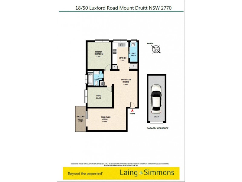 18/50 Luxford Road, Mount Druitt NSW 2770 Floorplan