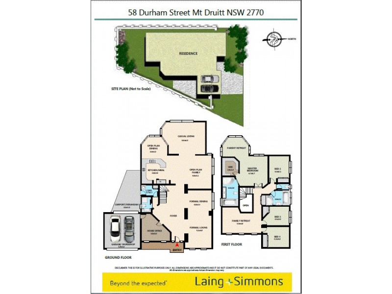 58 Durham Street, Mount Druitt NSW 2770 Floorplan