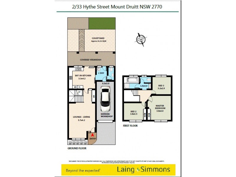 2/33  Hythe Street, Mount Druitt NSW 2770 Floorplan