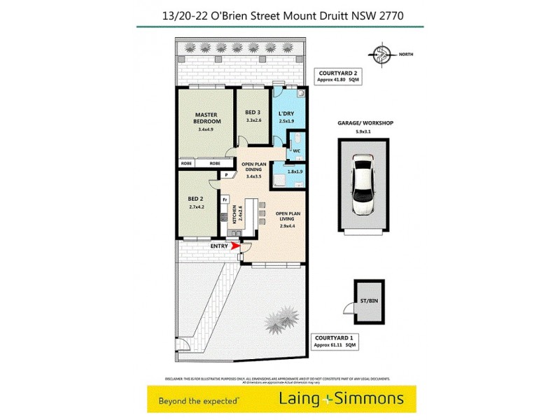 13/20-22  O’Brien Street, Mount Druitt NSW 2770 Floorplan