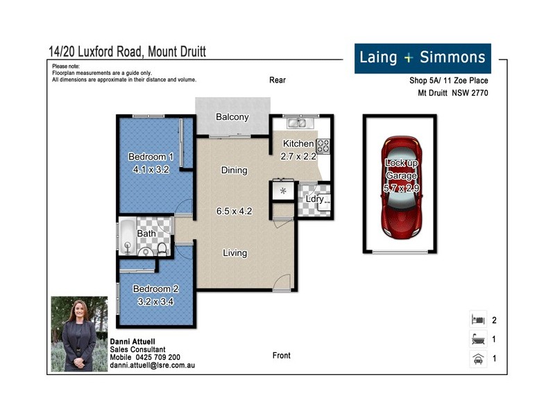 14/20 Luxford Road, Mount Druitt NSW 2770 Floorplan