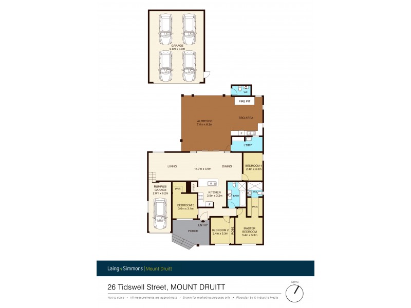 26  Tidswell Street, Mount Druitt NSW 2770 Floorplan