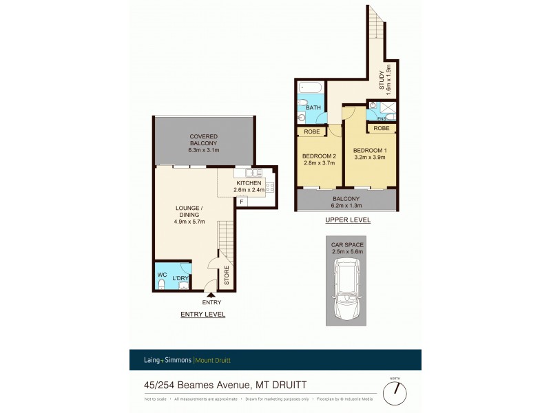 45/254 Beames Avenue, Mount Druitt NSW 2770 Floorplan