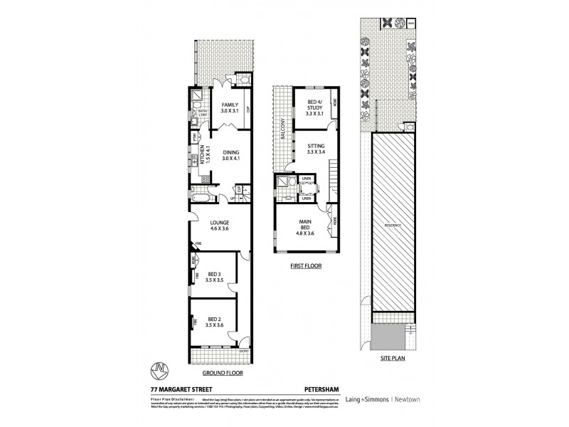 77 Margaret St, Petersham NSW 2049 Floorplan