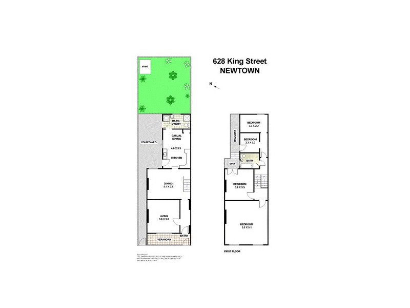 628 King Street, Newtown NSW 2042 Floorplan