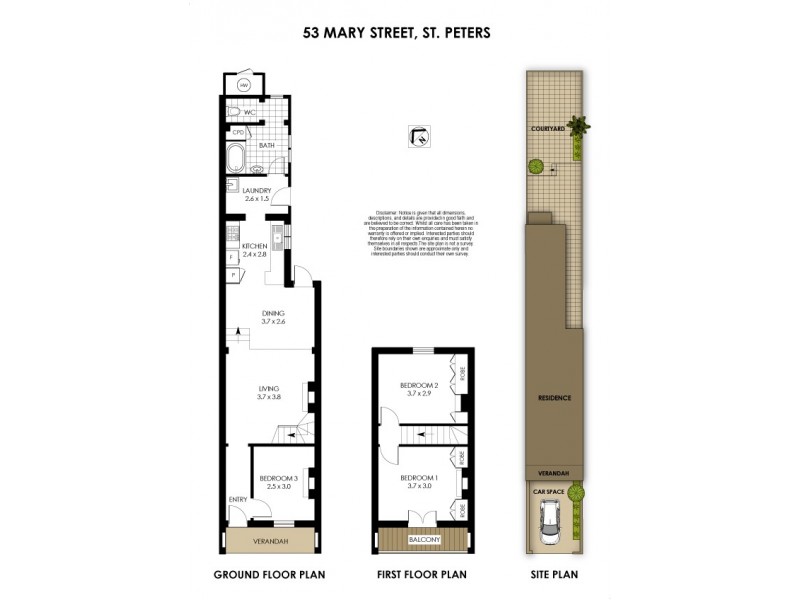 53 Mary Street, St Peters NSW 2044 Floorplan
