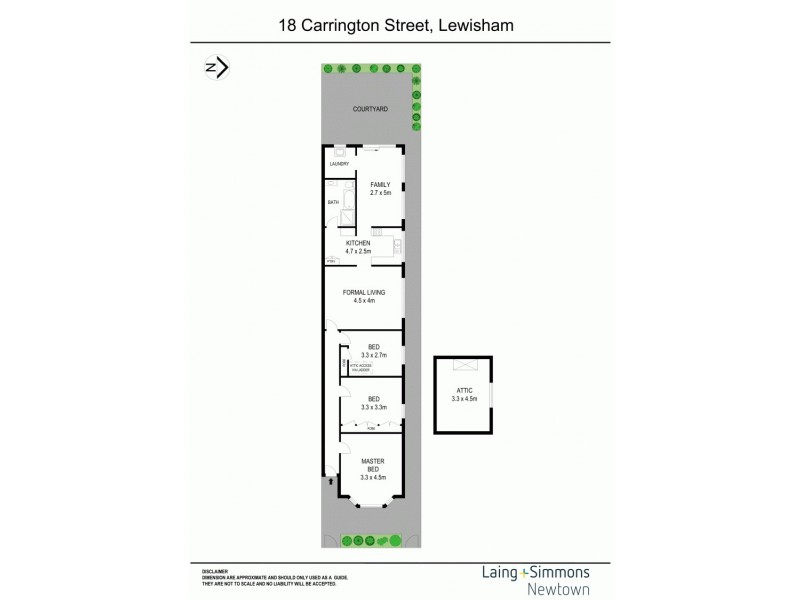 18 Carrington Street, Lewisham NSW 2049 Floorplan
