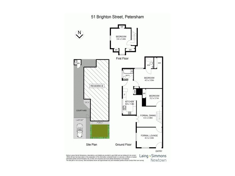 51 Brighton Street, Petersham NSW 2049 Floorplan
