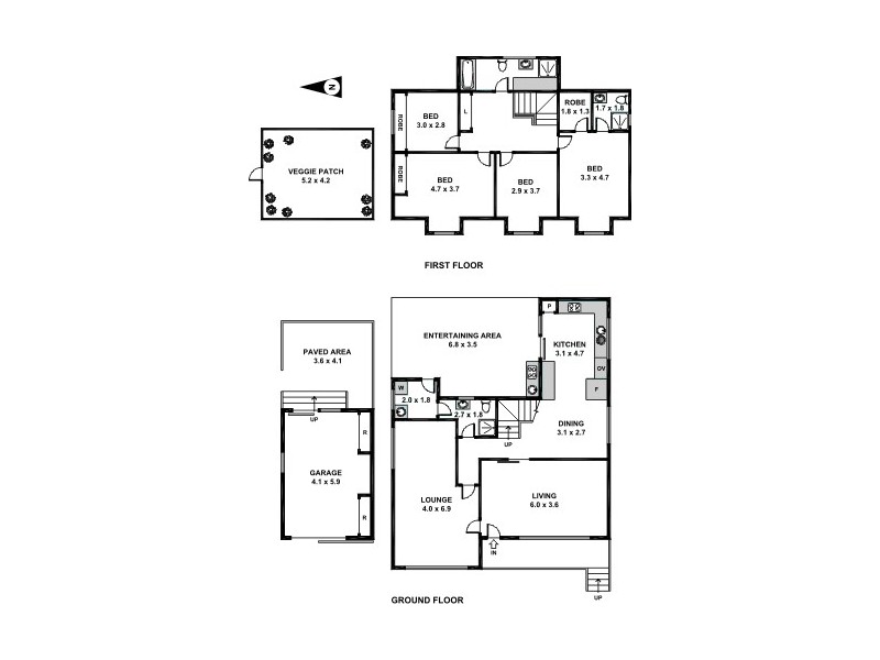 9 Mildred Street, Wentworthville NSW 2145 Floorplan