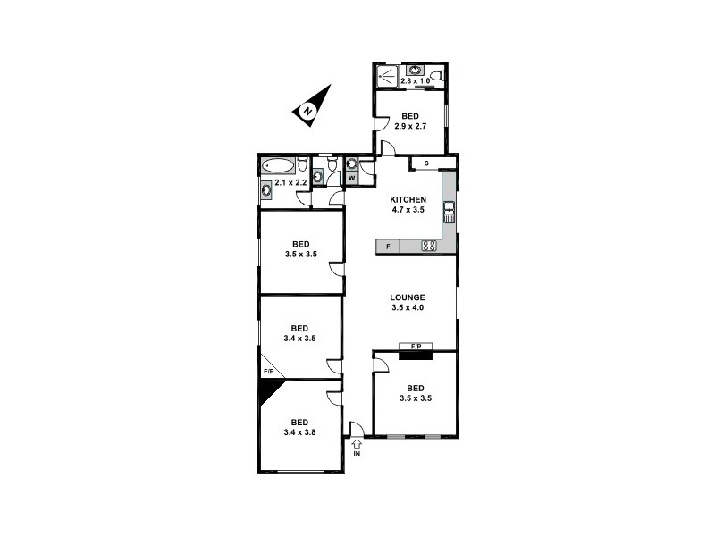 3 Cowper Street, Parramatta NSW 2150 Floorplan