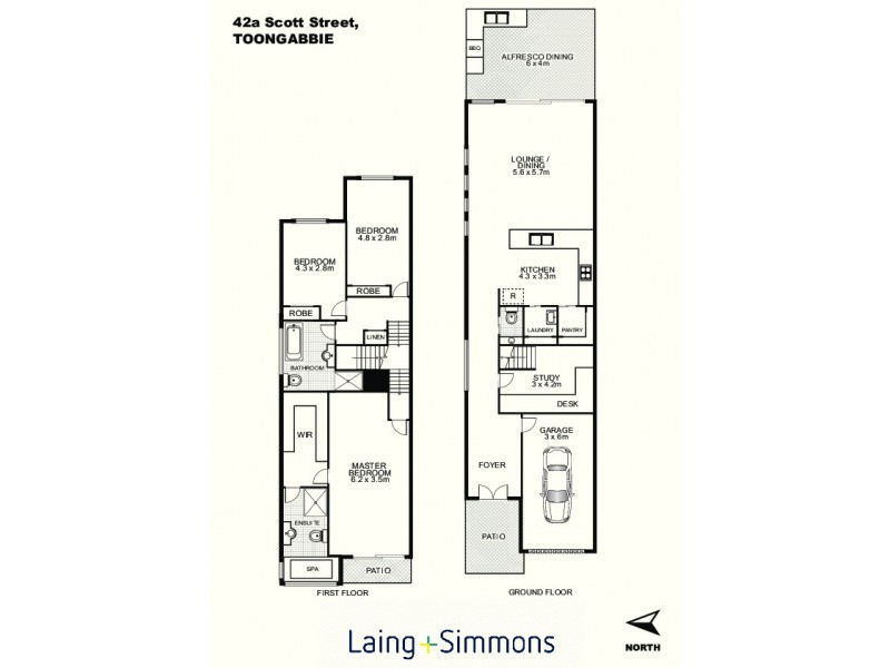 42A Scott Street, Toongabbie NSW 2146 Floorplan