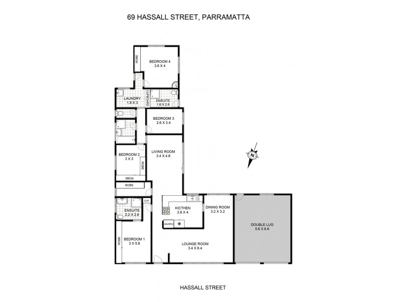 69 Hassall Street, Parramatta NSW 2150 Floorplan
