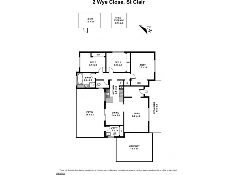 2 Wye Close, St Clair NSW 2759 Floorplan
