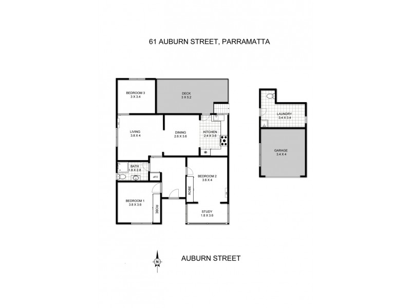 61 Auburn Street, Parramatta NSW 2150 Floorplan