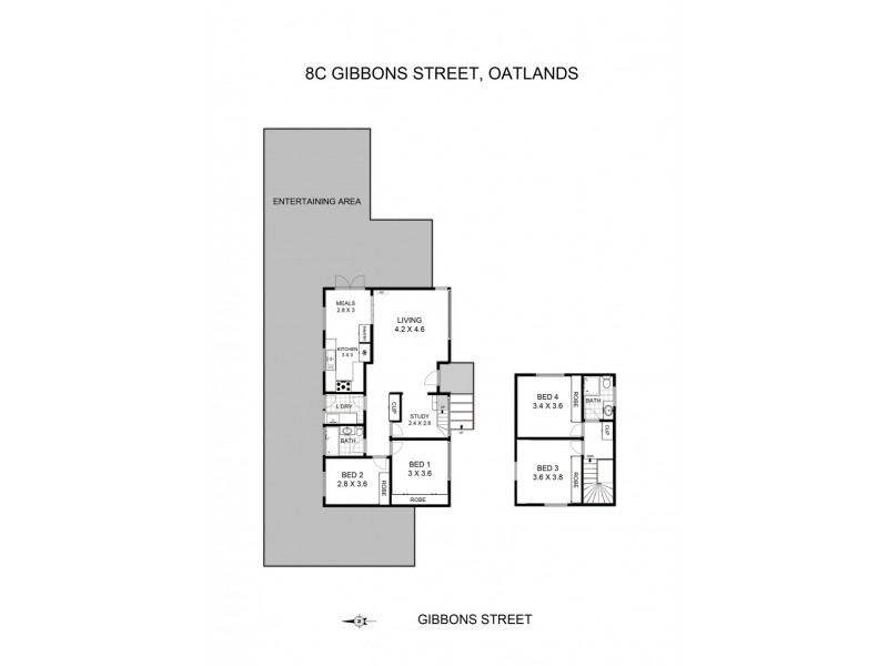 8C Gibbons Street, Oatlands NSW 2117 Floorplan