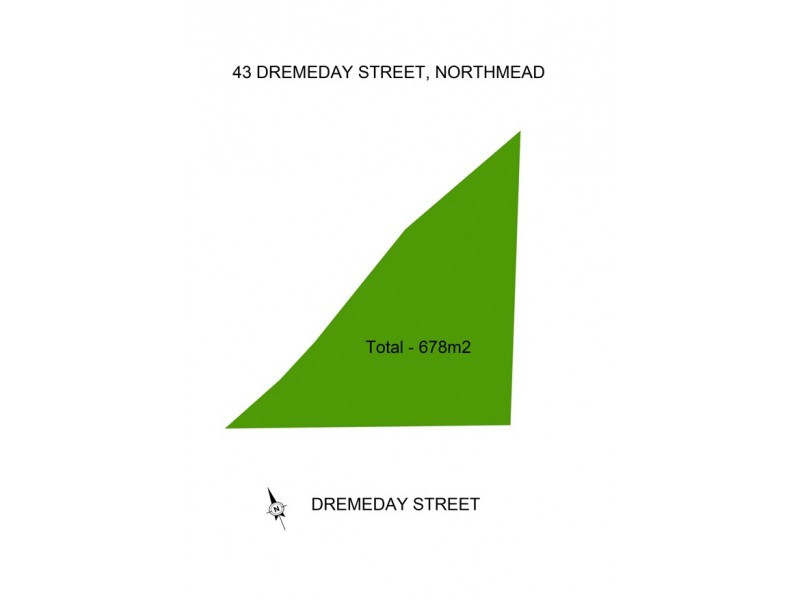 43 Dremeday Street, Northmead NSW 2152 Floorplan