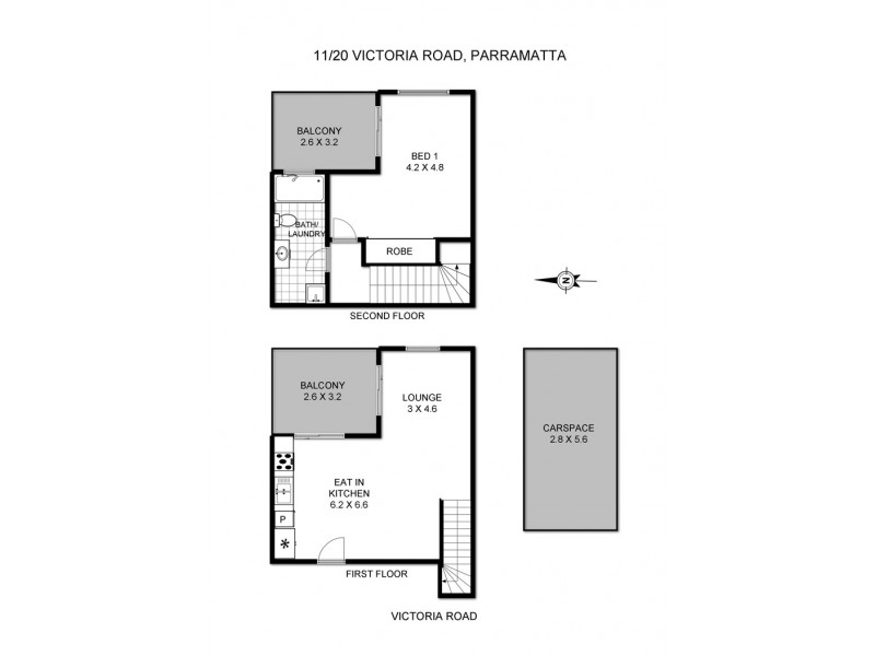 11/20 Victoria Road, Parramatta NSW 2150 Floorplan