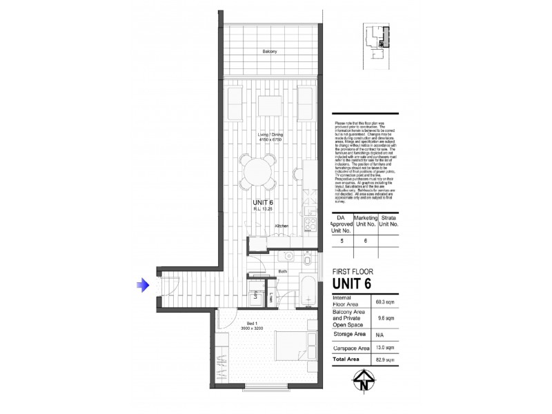 26/10 Hope Street, Rosehill NSW 2142 Floorplan