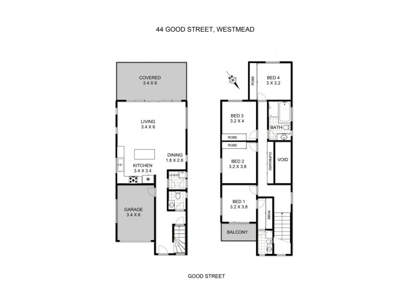 44 Good Street, Westmead NSW 2145 Floorplan