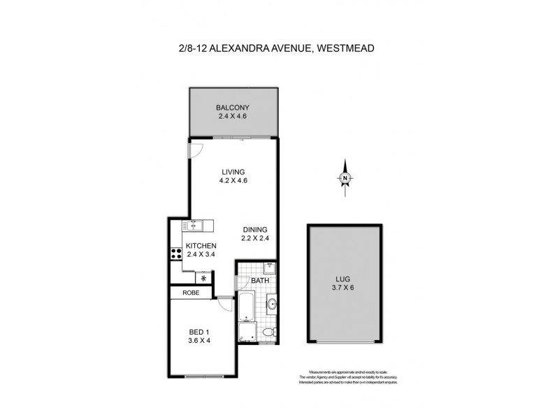 2/8-12 Alexandra Avenue, Westmead NSW 2145 Floorplan