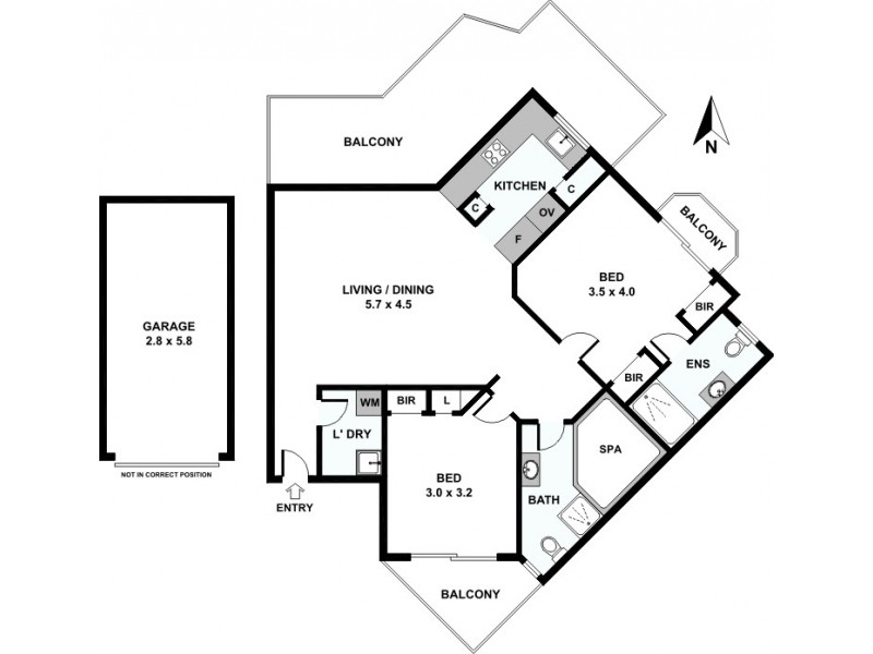 6/2-4 Oakes Street, Westmead NSW 2145 Floorplan