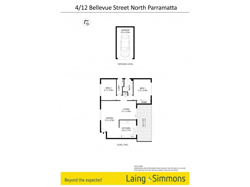 4/12 Bellevue Street, North Parramatta NSW 2151 Floorplan