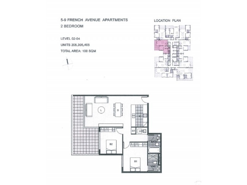 205/5-9 French Avenue, Bankstown NSW 2200 Floorplan