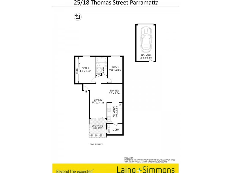 25/18-20 Thomas Street (enter via 45 Victoria Road), Parramatta NSW 2150